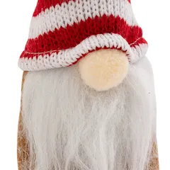 Atmosphera Gnome with Treat Textile Tree Decor (1 Pc, Assorted Designs)