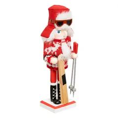 Atmosphera Skier Nutcracker Figure Decor (1 Pc, 25 cm)