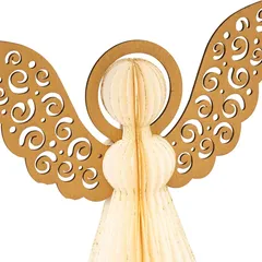 Atmosphera Angel Paper Figure Decor (1 Pc, 25 cm)