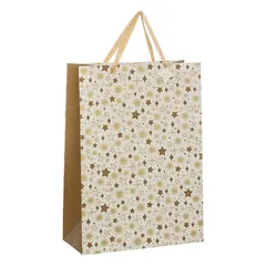 Atmosphera Christmas of the Wise Print Large Gift Bag (1 Pc, 33.1 x 46 cm)