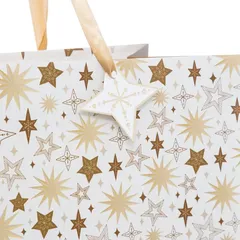 Atmosphera Christmas of the Wise Print Large Gift Bag (1 Pc, 33.1 x 46 cm)