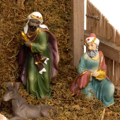 Atmosphera Christmas Nativity Set (8 Pc, 35 x 22.5 cm)