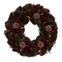 Atmosphera Apple Pinecone Wreath (35 cm)