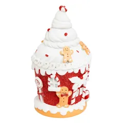 Atmosphera Cupcake House Resin Decor (11.5 x 20 cm)