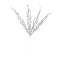 Atmosphera Silver Cypress Branch Decoration (1 Pc, 21 x 12 x 75 cm)