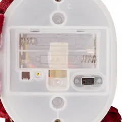 Atmosphera Battery-Operated LED Sitting Fairy Decor (Red, 1 Pc, 48 cm)