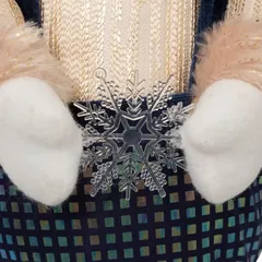 Atmosphera Standing Snowman Decor (1 Pc, 54 cm)