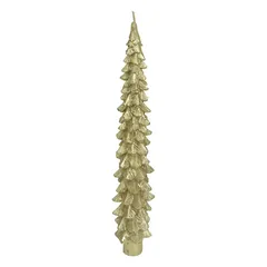 Atmosphera Taper Candle Set (Gold Pine, 2 Pc, 25 cm)