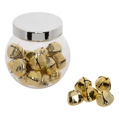 Atmosphera 24 Gold Bells in Jar (1 Pc)