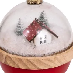 شمعة معطرة على شكل كرة ثلجية أتموسفيرا (قطعة واحدة، 130 جرام)