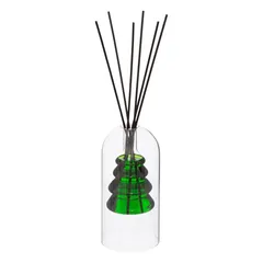 Atmosphere Elan Green Pine Glass Fragrance Diffuser (1 Pc, 150 ml)