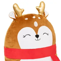Atmosphera Brown Reindeer Squishy Plush (1 Pc, 35 cm)