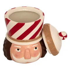Atmosphera Nutcracker Ceramic Cookie Jar (1 Pc, 24 cm)