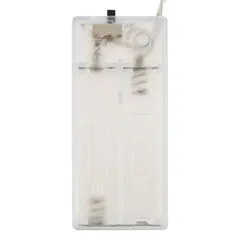 Feeric Battery-Operated LED Iridescent Ball Garland (1 Pc, 165 cm, Warm White)