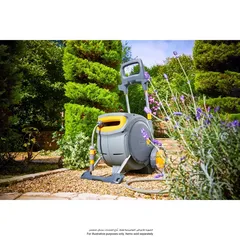 Hozelock Mobile Wheeled Automatic Hose Reel (35 m)
