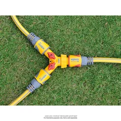 Hozelock Dual Tap Connector (1/2, 3/4 inch)