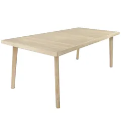 Leman Acacia Wood Dining Table (76 x 100 x 210 cm)
