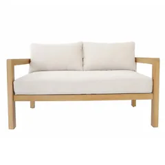 Dolce Acacia Wood 2-Seater Outdoor Sofa (63 x 73 x 133 cm)