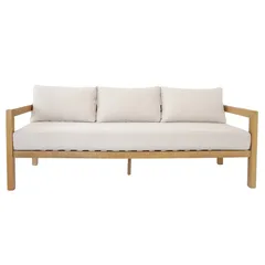 Dolce Acacia Wood 3-Seater Outdoor Sofa (63 x 73 x 194 cm)