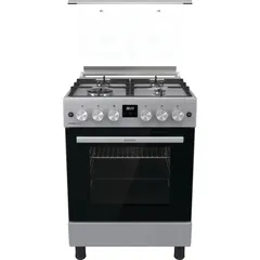 Gorenje Freestanding 4-Burner Gas Cooker W/Electric Oven, GK6C40S (60 x 60 cm)