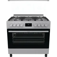 Gorenje Freestanding 5-Burner Gas Cooker W/Electric Oven, GK9C40X (90 x 60 cm)