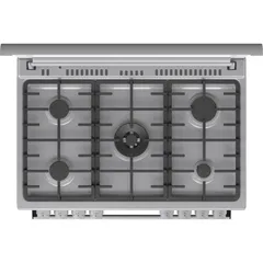 Gorenje Freestanding 5-Burner Gas Cooker W/Electric Oven, GK9C40X (90 x 60 cm)