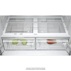 Siemens Freestanding French Door Fridge Freezer, KF96NAXEAG (605 L)