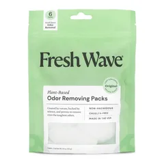 Fresh Wave Plant-Based Odor Removing Pack, 55 (Assorted colors/scents, 102 g, 6 Pc.)
