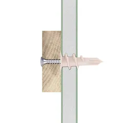 Diall Plasterboard fixing (Dia.15 x L.32mm, 100 Pc)