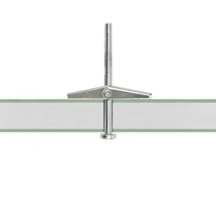 Diall Carbon Steel Spring Toggle Pack (Dia. 1.2 x L. 5 cm, 4 Pc.)