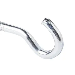 Diall Uno Polypropylene & Steel C Hook W/Wall Plug Pack (Brown, Dia. 0.7 x L. 3 cm, 2 Pc.)