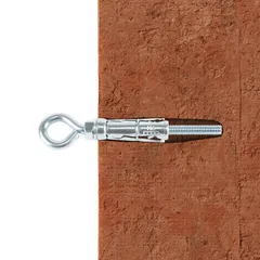 Diall Steel Shield Anchor Pack (Dia. 1.1 x L. 7.6 cm, 2 Pc.)