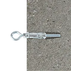 Diall Steel Shield Anchor Pack (Dia. 1.1 x L. 7.6 cm, 2 Pc.)