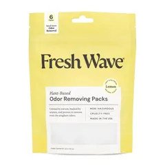 Fresh Wave Plant-Based Odor Removing Pack, 720 (Assorted colors/scents, 102 g, 6 Pc.)
