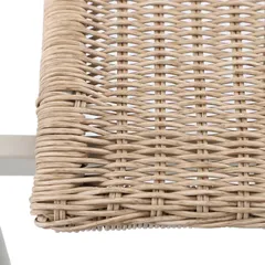 Monolith Aluminum Wicker Dining Chair (67 x 63 x 85 cm)
