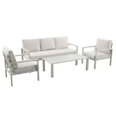 Siena 5-Seater Aluminum Outdoor Sofa Set (175 x 69 x 70 cm)