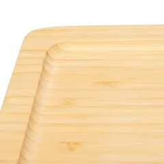 طبق تقديم مستطيل خيزران إس جي ريو (بيج، 14 × 22 سم)