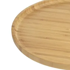 SG Bamboo Serving Dish (26.5 cm, Golden Brown)