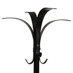 5Five Strongy Coat Rack with 8 Metal Hooks (32 x 175.2 cm, Black)