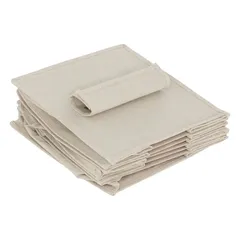 5Five Hanging Laundry Organisr 6 Compartments (Beige)