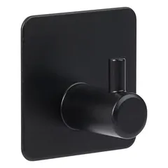 5Five Stiky Adhesive Stainless Steel Hooks Set (2 Pc, Assorted Colors)