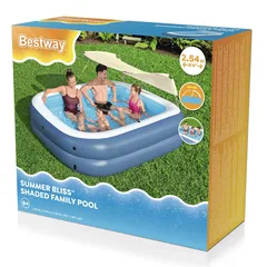 Bestway Summer Bliss Shaded Family Pool (254 x 178 x 14 cm)