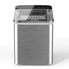 Nutricook Stainless Steel Icy Bullet Ice Maker W/Touch Screen, NC-ICY510S