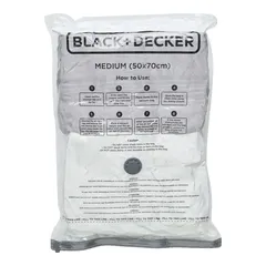 Black+Decker Vacuum Storage Bag  (50 x 70 cm, Medium)
