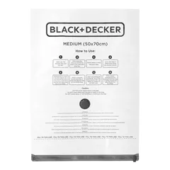 Black+Decker Vacuum Storage Bag  (50 x 70 cm, Medium)