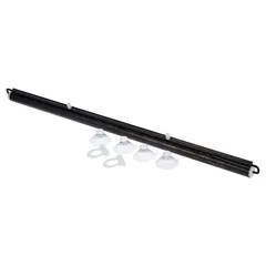 LP Car Roller Sun Shades (Black, Medium)