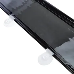 LP Car Roller Sun Shades (Black, Medium)