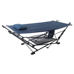 Marls Folding Hammock W/Stand (234 x 100 x 72 cm)
