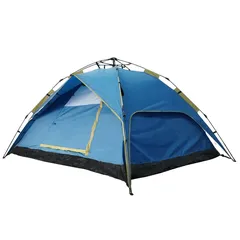 خيمة أوتوماتيكية سعة 3 أشخاص مارلز (أزرق، 2.10 × 2.10 × 1.30 متر)