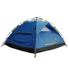 خيمة أوتوماتيكية سعة 3 أشخاص مارلز (أزرق، 2.10 × 2.10 × 1.30 متر)